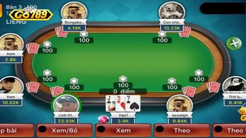 Khám Phá Các Luật Game Bài Liêng GO789 Và Cách Chơi 3 Các bước chơi game liêng Go789 đơn giản