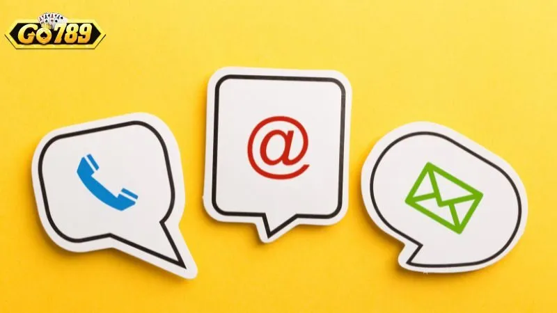 Các kênh liên hệ chính thức của GO789 gồm chat trực tuyến 24/7, email hỗ trợ, hotline và nền tảng mạng xã hội, đảm bảo phản hồi nhanh và minh bạch